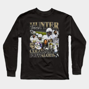 Travis Hunter College Vintage Bootleg Long Sleeve T-Shirt